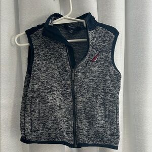 Nautica Kids Black and Gray Vest